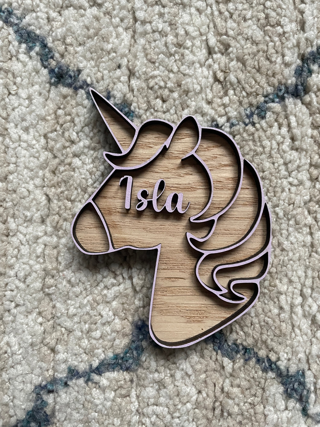 Personalised Unicorn Wall/Door Sign