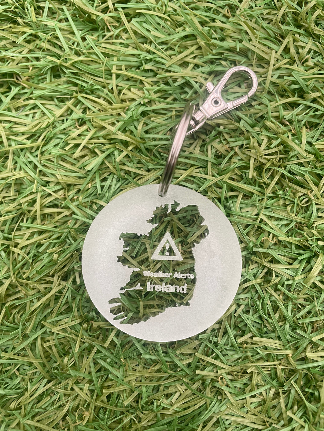 Weather Alerts Ireland Acrylic Keyring