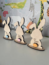 Load image into Gallery viewer, Personalised Bunny with Coloured tail
