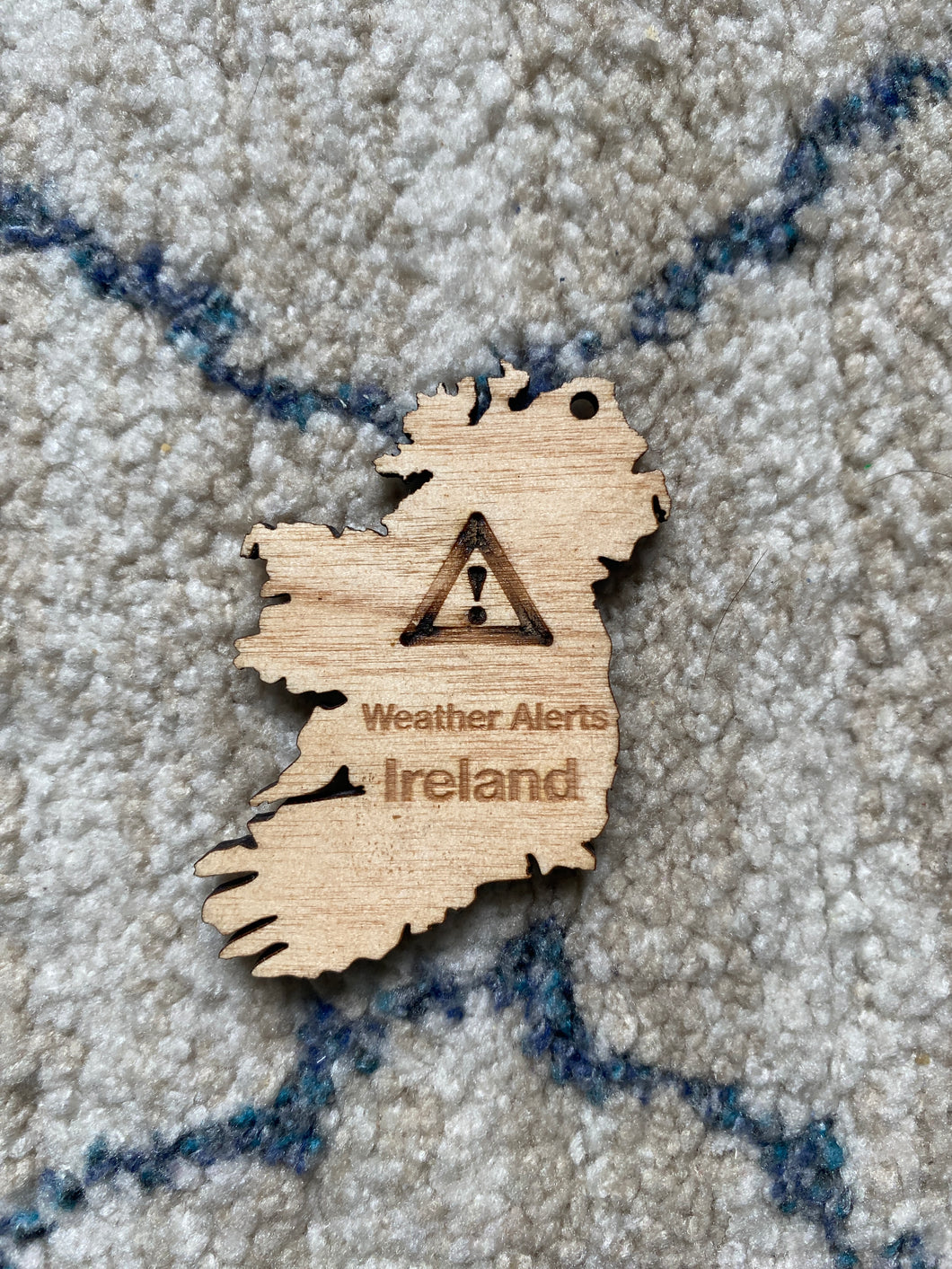 Weather Alerts Ireland Keyring