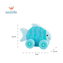 Load image into Gallery viewer, Fish Wooden Push Toy
