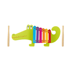 Load image into Gallery viewer, Crocodile Wooden Xylophone
