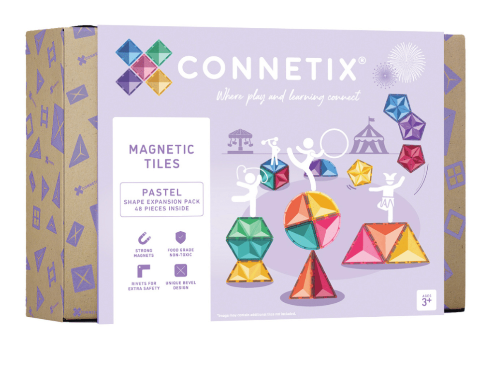 Connetix Pastel Shape Expansion Pack 48 pc