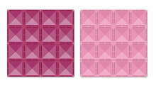 Load image into Gallery viewer, Connetix Pastel Pink &amp; Berry Base Plate 2 pc
